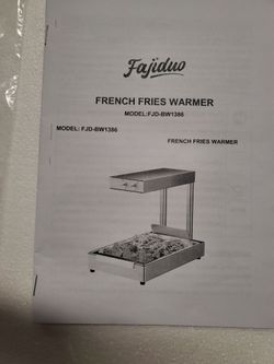 French Fry Warmer / Dump Station