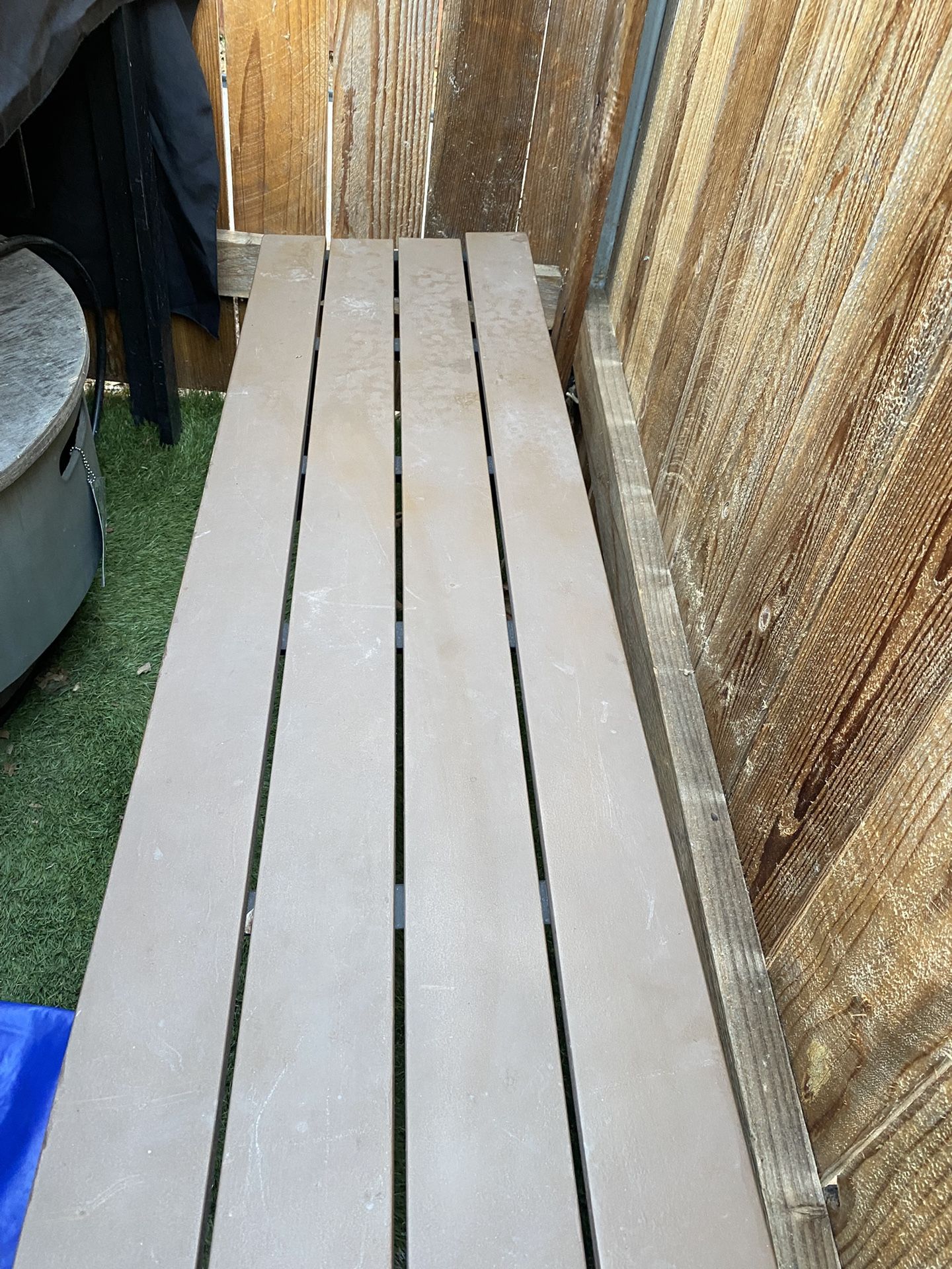 Free Patio Table With Benches