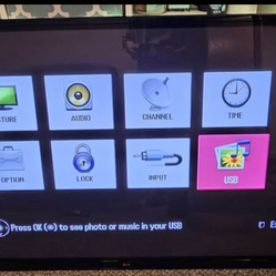 60 inch LG Samsung TV