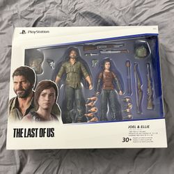 PlayStation The Last Of Us Joel & Ellie 6” Action Figures 