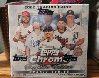 2022 Topps Chrome Update Sapphire Box