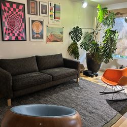 IKEA Karlstad Sofa + Replacement Cover 