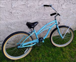 Women's Firmstrong 24" Beach Cruiser bike bicicleta basket