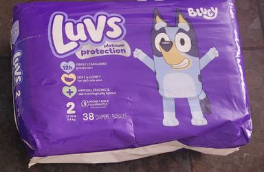 Luvs  diapers Size 2 $4