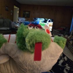 Small Plush Phillie Phanatic Pillow 