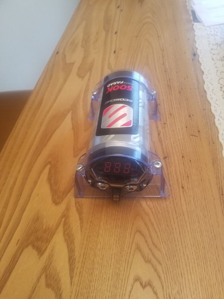 Scosche 500K micro Farad Capacitor