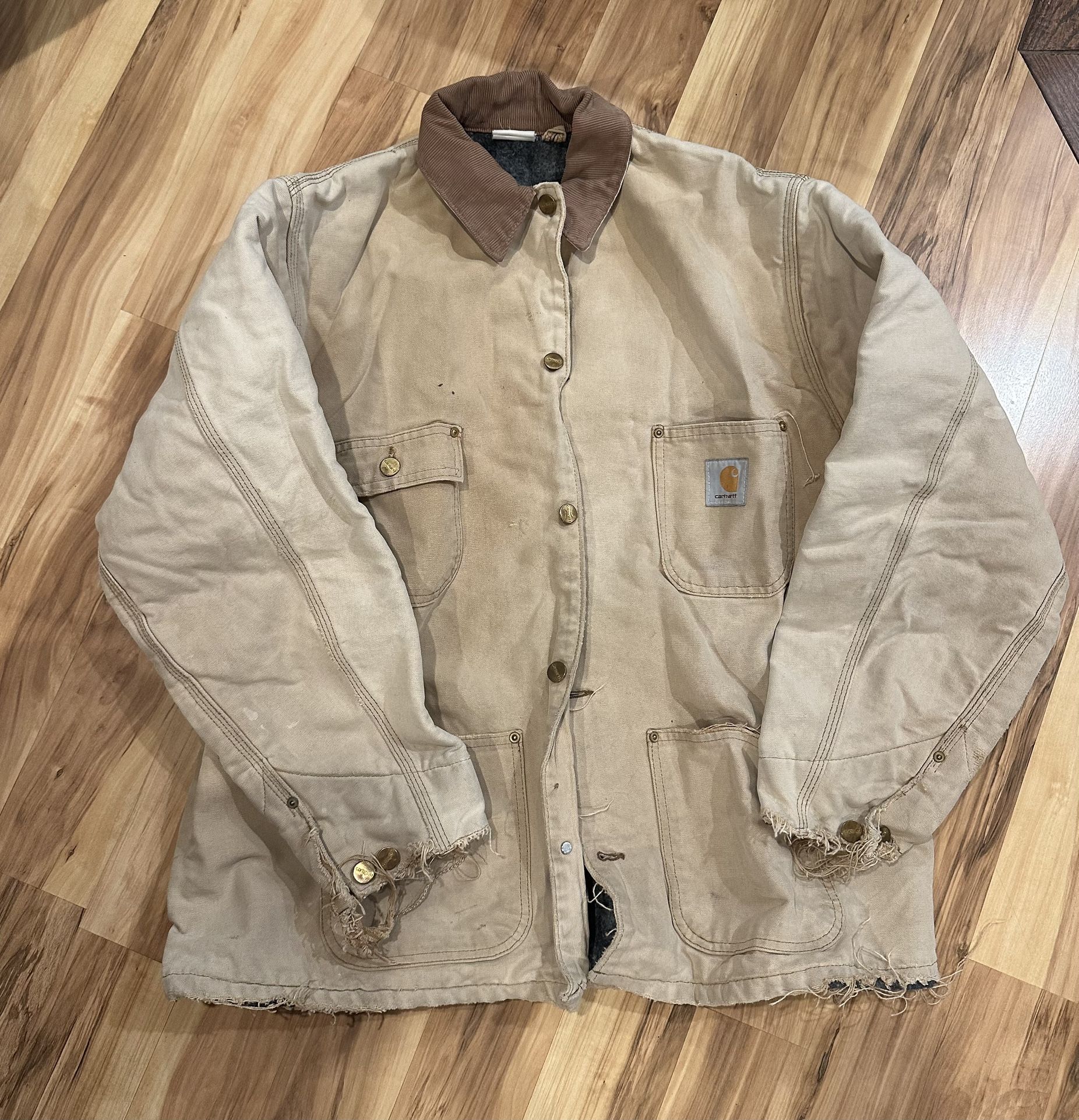 Vintage Wool Lined Carhartt Jacket