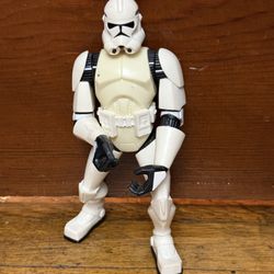 Star Wars 7" Clone Trooper Quick Draw Attack Action Figure 2005 Hasbro
