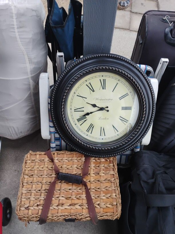 Clock by Westminster Clock Company 20" Wall Clock K9J9