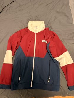 Hollister Colorblock High Collar Windbreaker Jacket