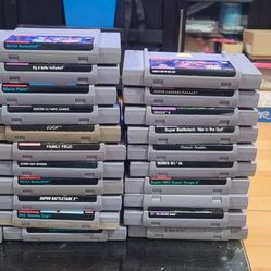 Super Nintendo Games Different Prices 