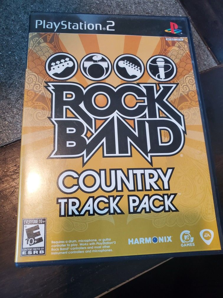 Rock Band Country Track Pack - (PS2) PlayStation 2 [Pre-Owned