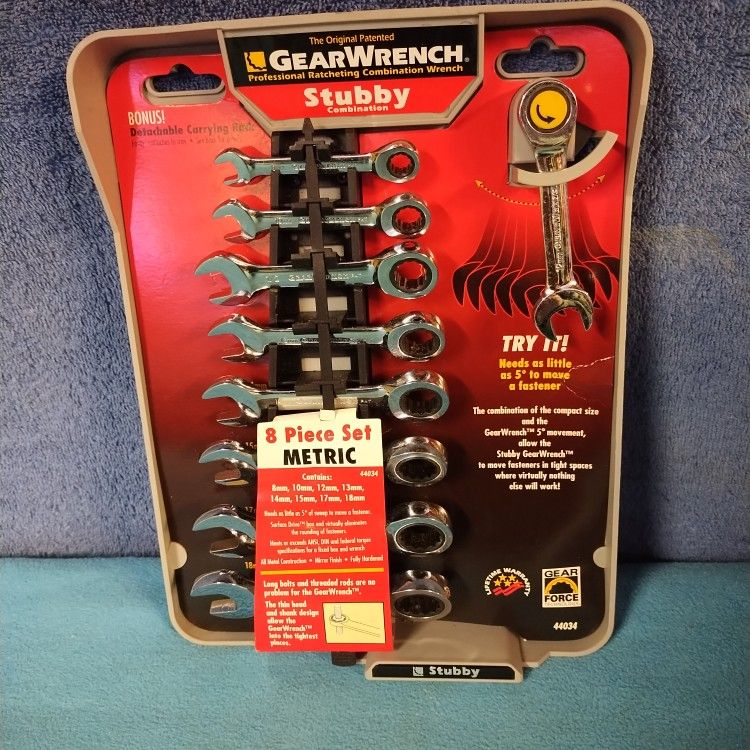 GearWrench 8 Piece 