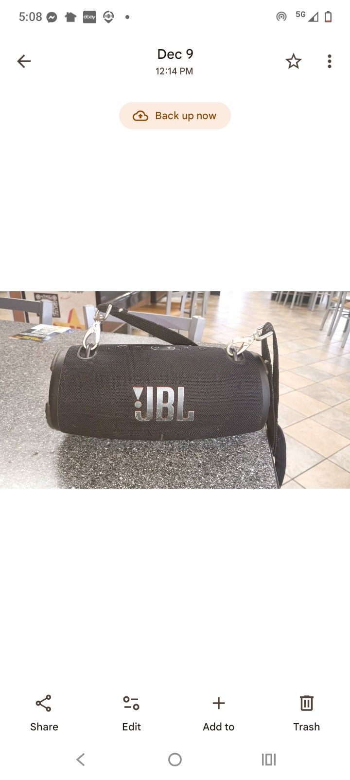 jbl Xtreme 3 Bluetooth portable speaker bumps bass slaps must have π₯π₯π₯π₯