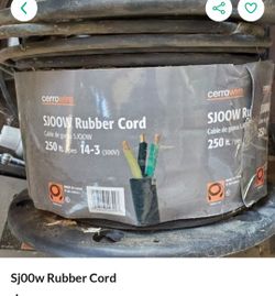Sj00w Rubber Cord