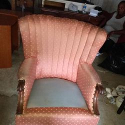 Wingback Chair Without Cushion