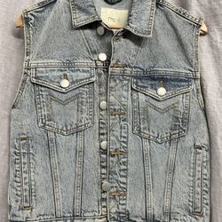 Maje Denim Vest 