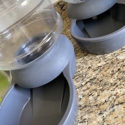 Feeder and Water Dispenser Set 