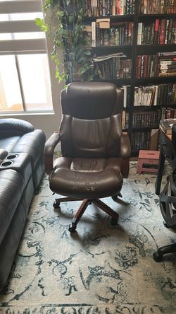 La-Z Boy Leather Office Chair