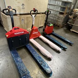 Full Electric Pallet Jacks Stackers And Forklifts 