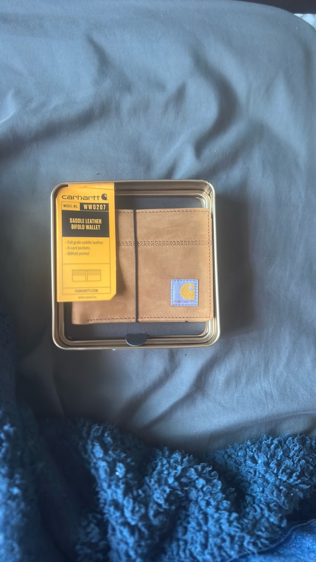 Carhartt Saddle Leather Bifold Wallet
