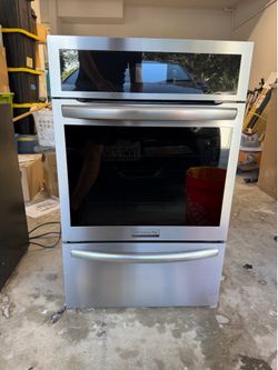 24" Single Gas Wall Oven with Air Fry