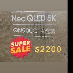 Samsung - 85" Class QN900C Neo QLED 8K Smart Tizen TV 