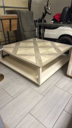 Square coffee table