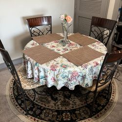 Dining Table With 4 Chairs