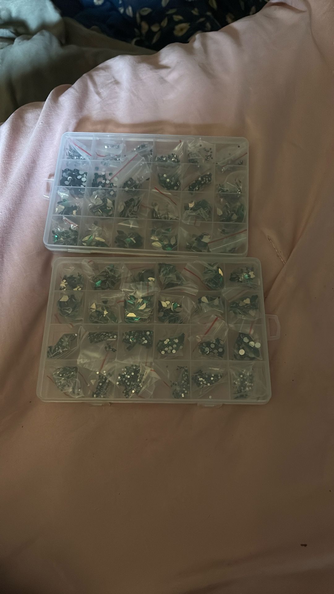 Green Rhinestone