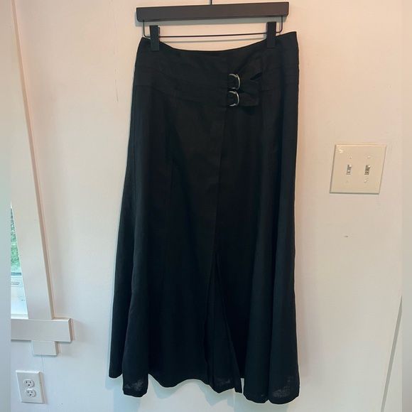 Maxi Skirt Black Size 10 Bianca Nygatd