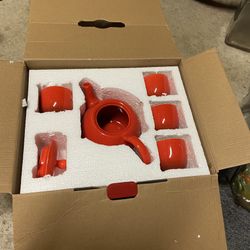 Brand New Very Nice 5 Piece Tea  Set