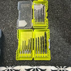 Ryobi Drill Bit Sets