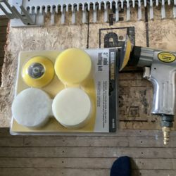 Harbor Freight Polisher With Pads