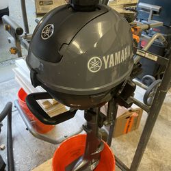 2019 Yamaha 2.5 HP Outboard 20” Long Shaft. Less Than 10 Hours! Tiller Outboard Motor.