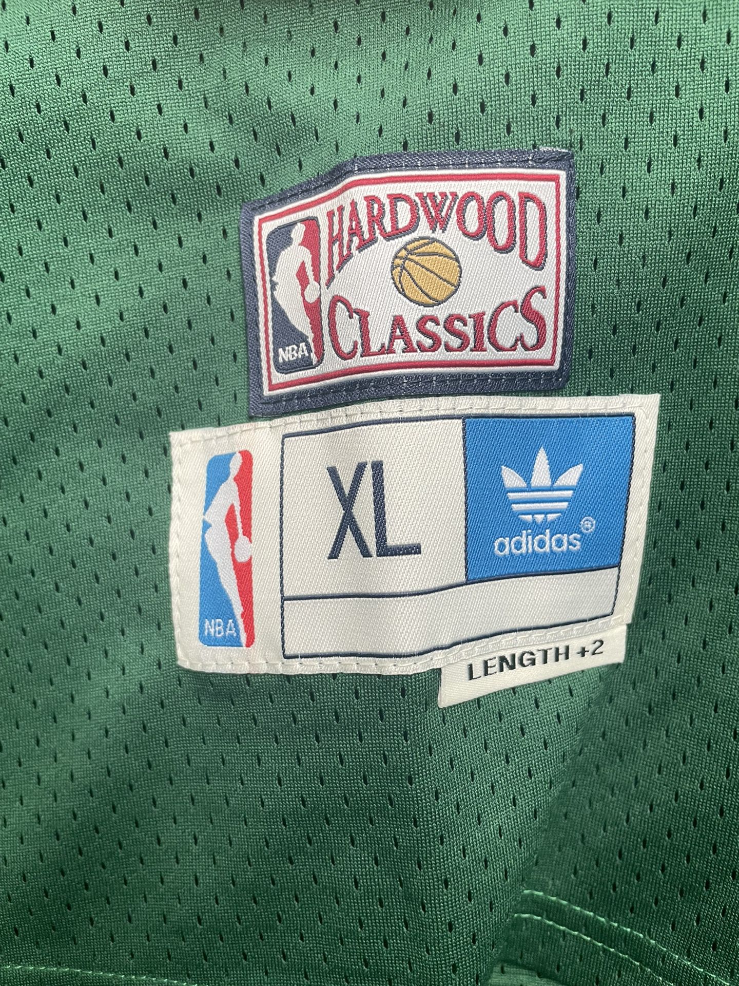 Larry Bird Signed Boston Celtics Adidas Hardwood Classics Style