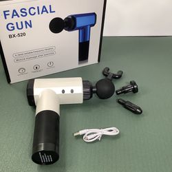 Myofascial Massage Gun With 4 Levels. Digital Display