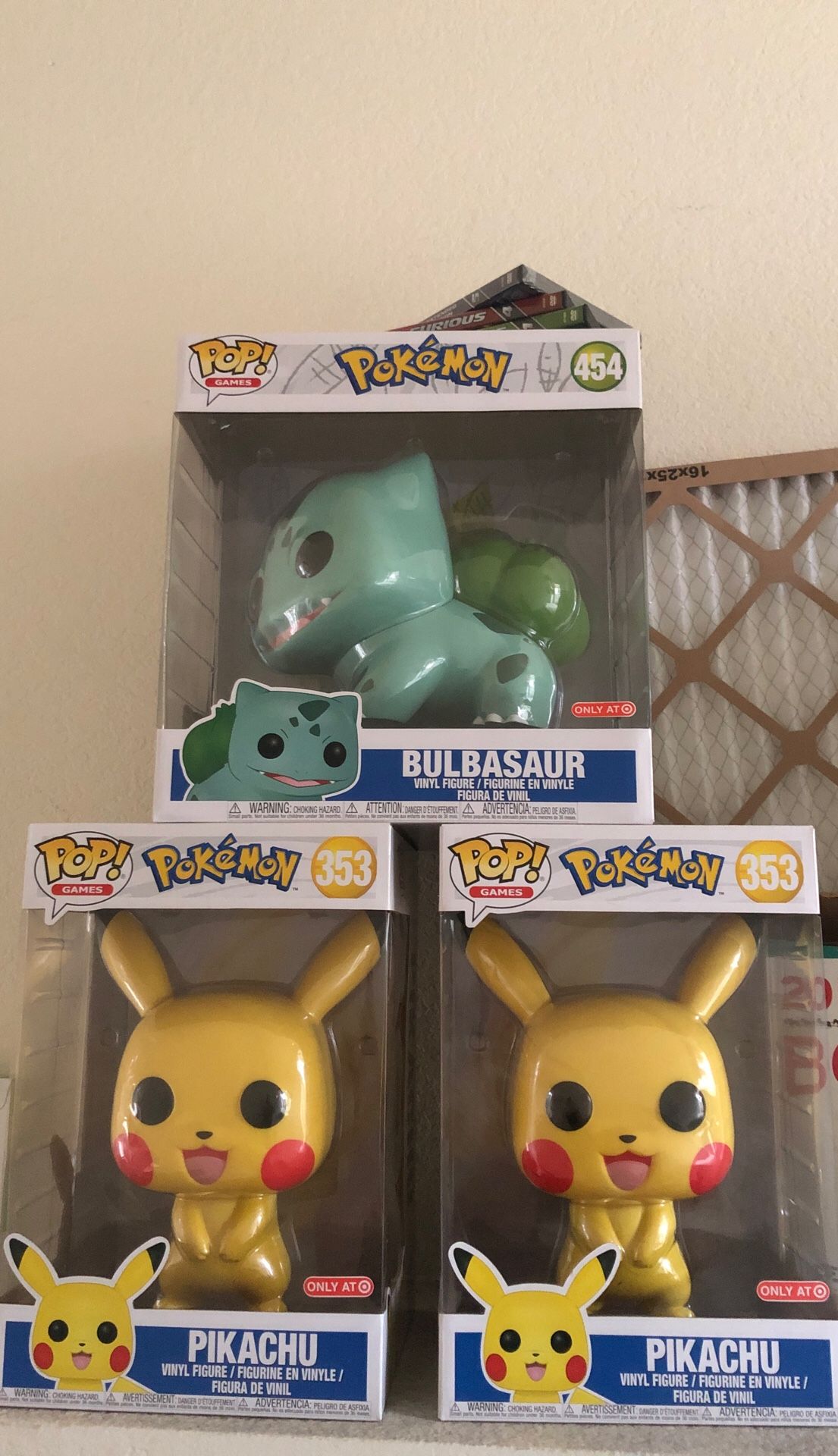 Pikachu 10” Funko pop pokemon