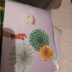 Paper Fans. New! 3 Packages