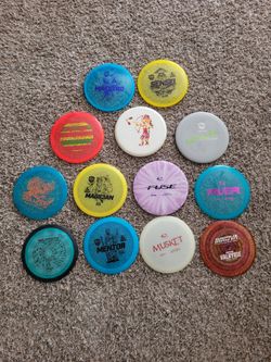 Disc golf bag & discs