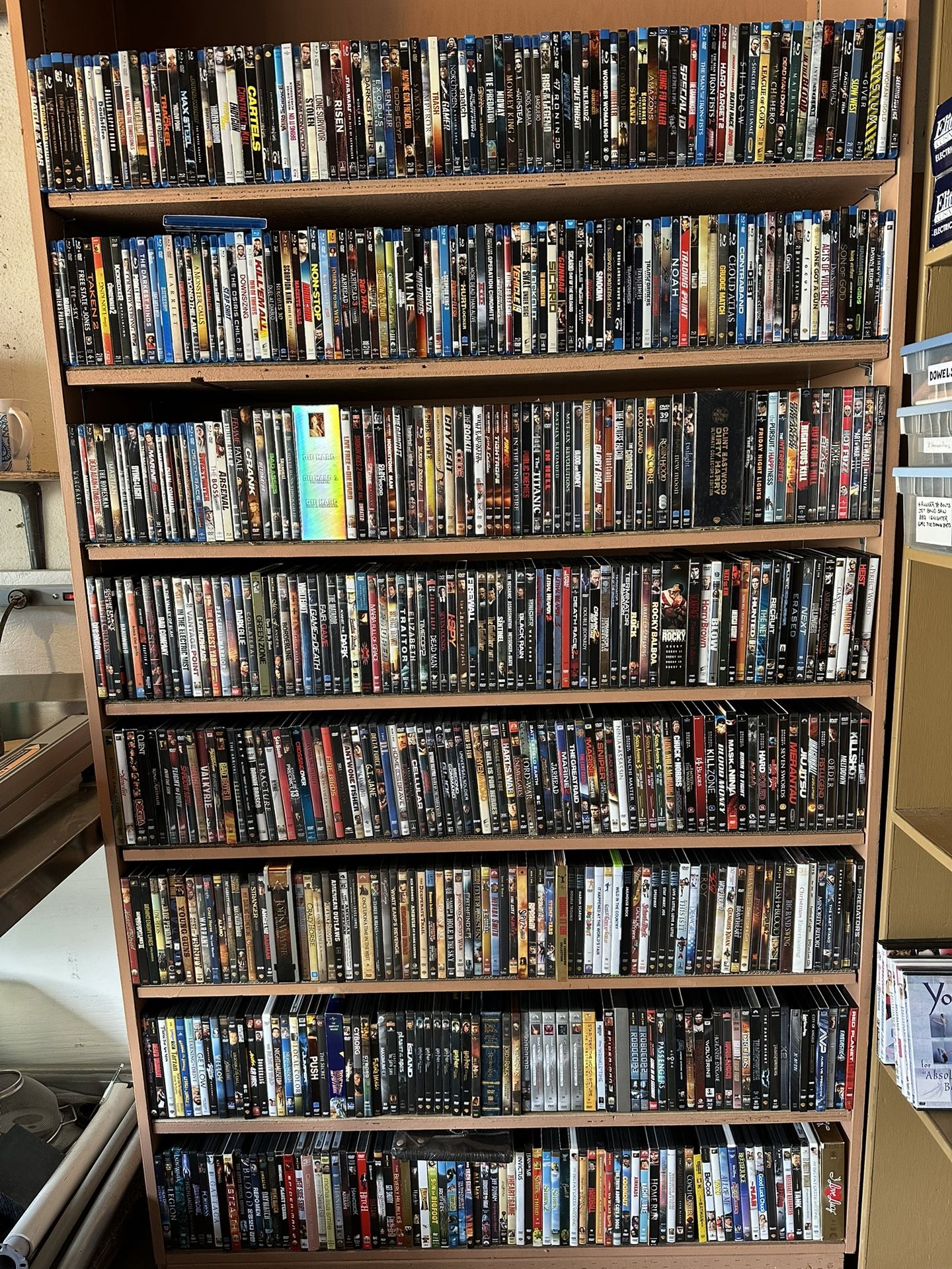 DVD and Blu-Ray Movie Collection