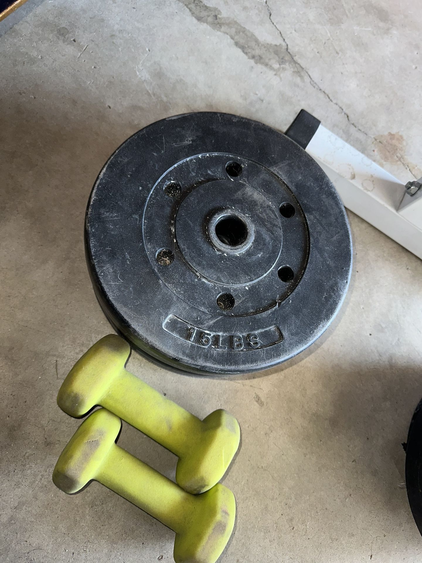 Weight Bench & Weights