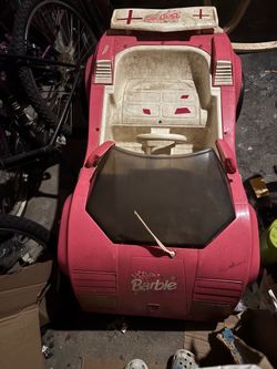 Vintage 1994 Power Wheels Barbie Lamborghini - One Owner (with Original Phone!)