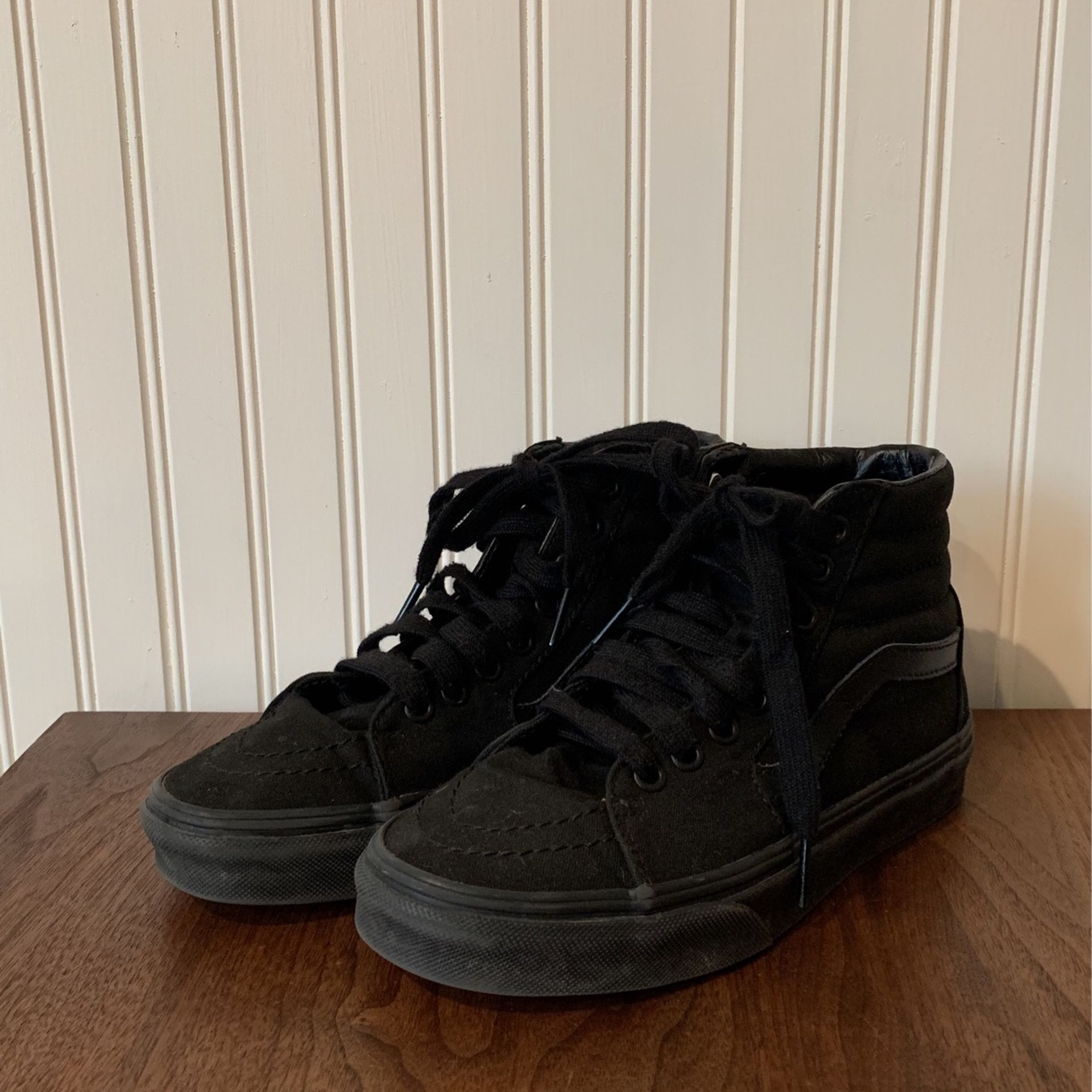 Vans Sk8-hi Black men’s 4.0 Women’s 5.5