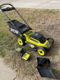 20” PUSH Ryobi 40V HP BRUSHLESS ELECTRIC MOWER
