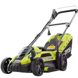 RYOBI 13 in. 11 Amp Corded Electric Walk Behind Push Lawn Mower