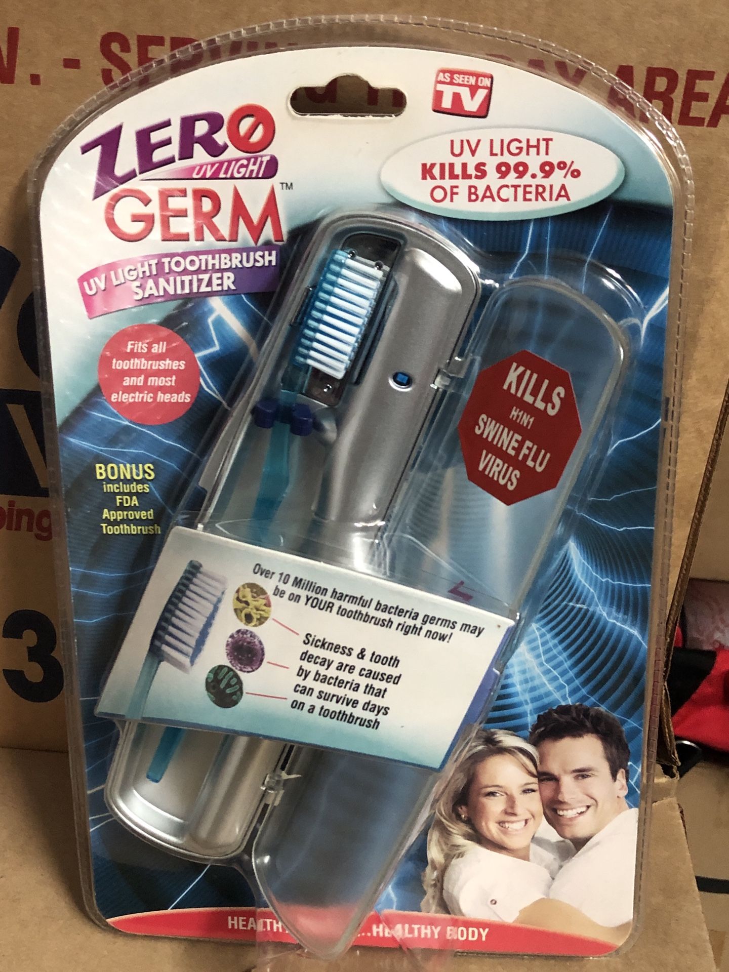 UV Toothbrush Sanitizer Case