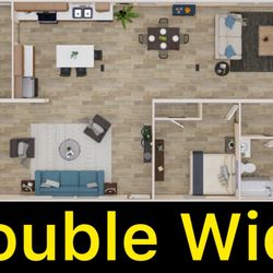 Big Double Wide For Sale - Low Down Payment 