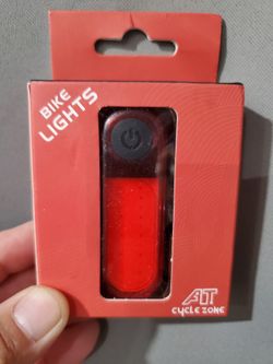 BIKE RED LED TAILIGHT for CYCLING SAFETY