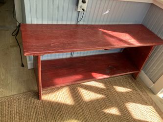 Rustic LLBean Bench